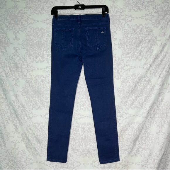 Rag & Bone Skinny Stretch Jeans in Maya Blue Size 27 - Picture 2 of 13